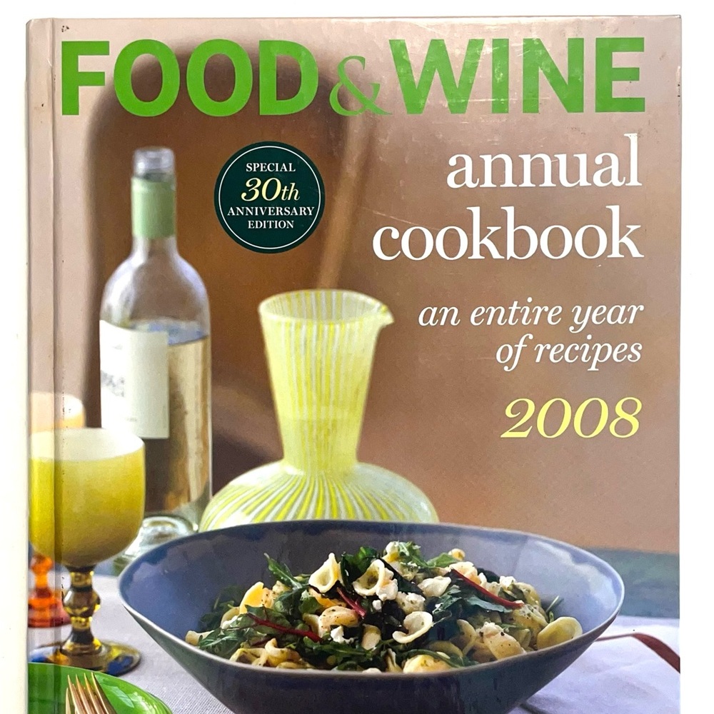 NEW: Food & Wine cookbook, 
30th anniversary edition